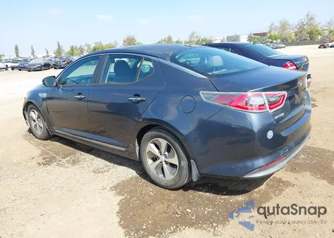 2014 Kia Optima Hybrid Lx from USA, damaged, VIN KNAGM4ADXE5071242